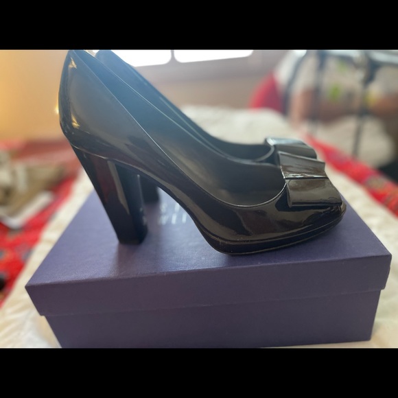 Stuart Weizmann Bowright platform heels - Picture 5 of 8